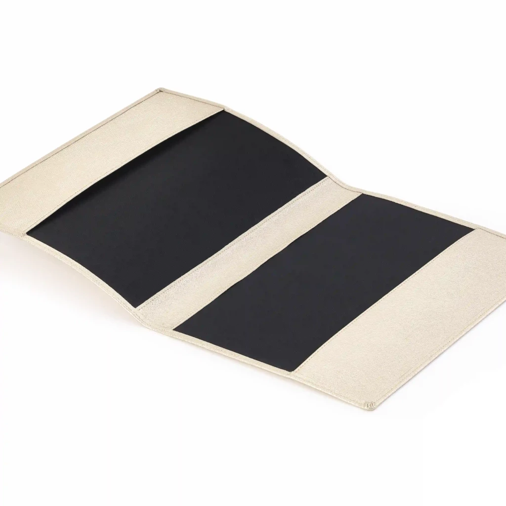 Buchhülle A4 Leder Platin