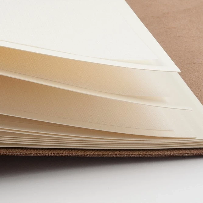 Fotoalbum mit Band 50 Blatt Leder Latte