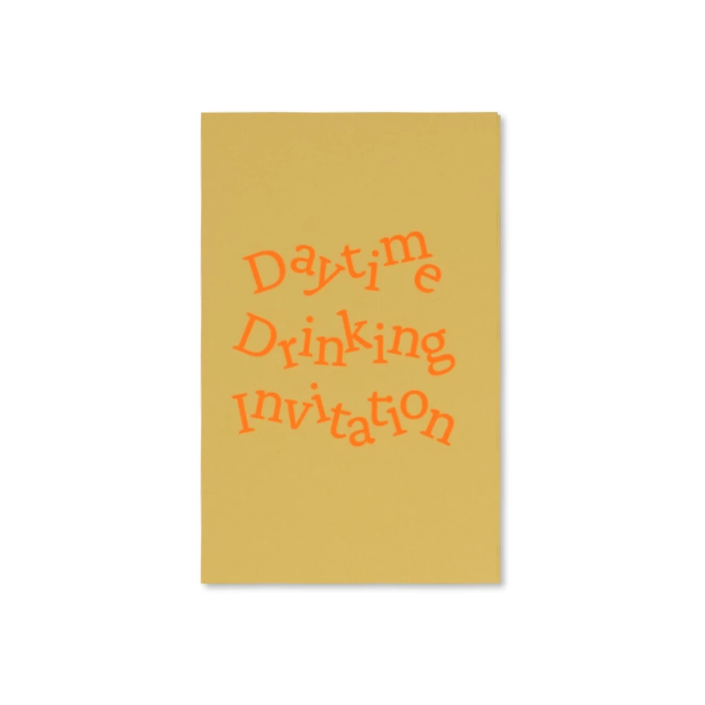 Grußkarten-Set Daytime Drinking Invitation Mini mit 5 Karten