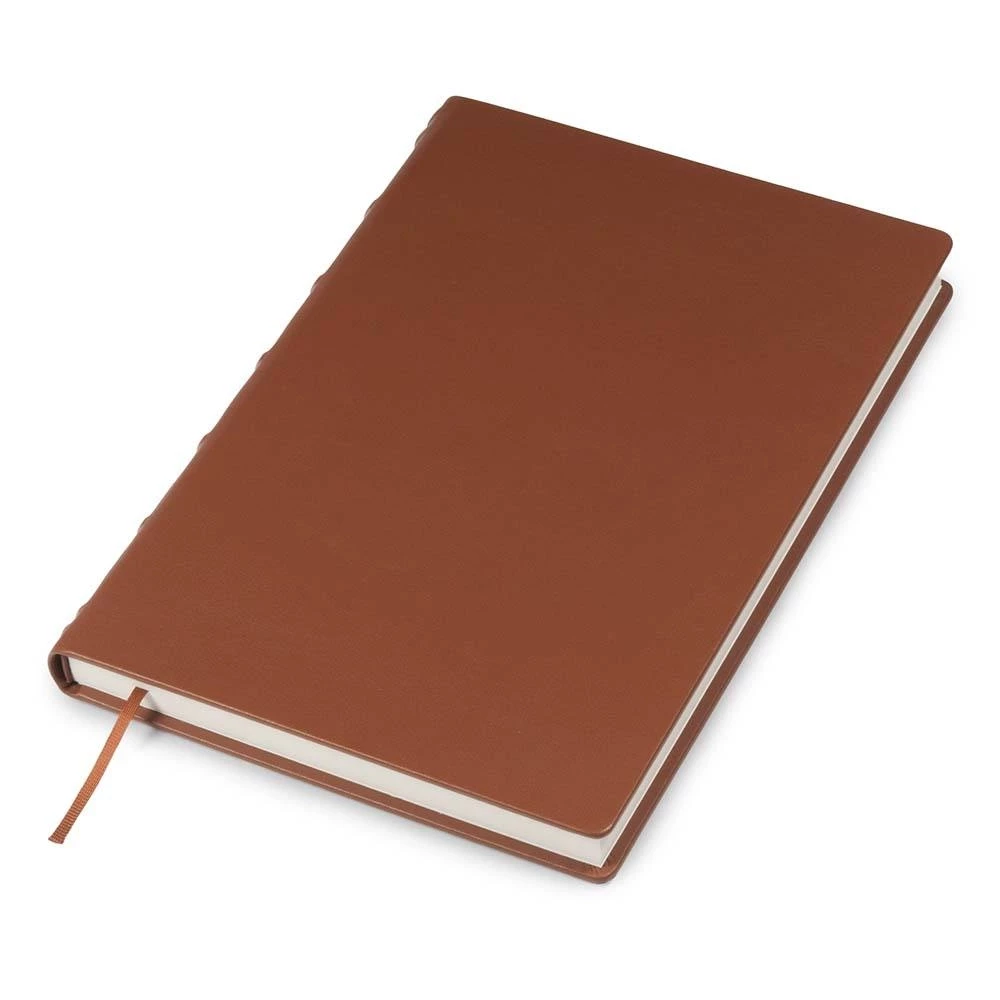 Gästebuch A4 Leder Brandy