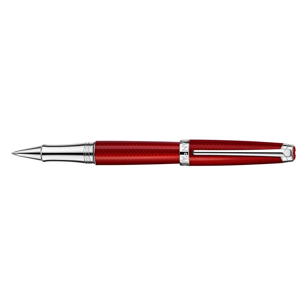 Caran d'Ache Tintenroller Léman Rouge Carmin versil./rhod.