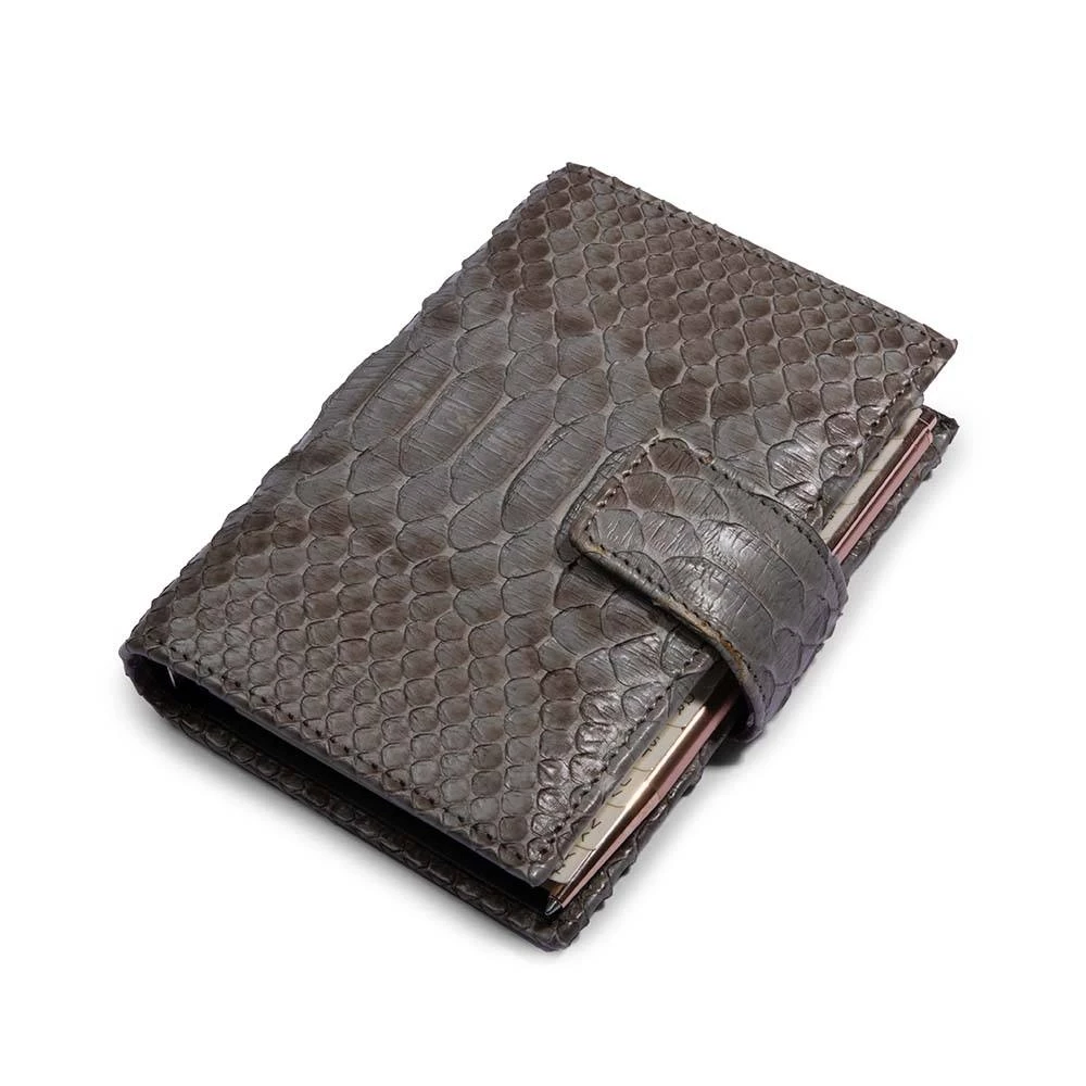 Terminplaner Python Leder Grau
