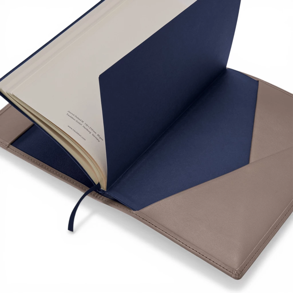 Treuleben Journal Jacket Leder Taupe