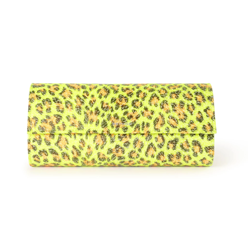 Leder Uhrenrolle für 3 Uhren Neon Leo
