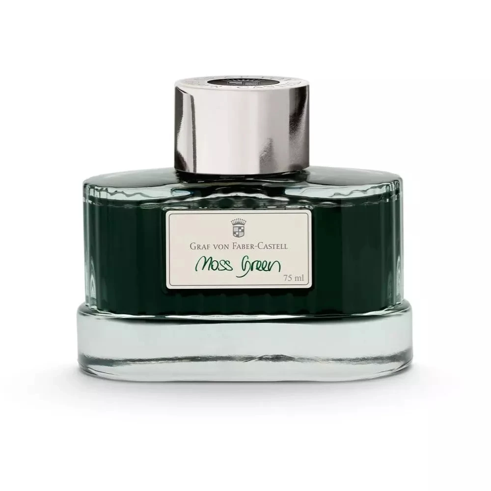 Graf von Faber-Castell Tinte 75 ml moosgrün