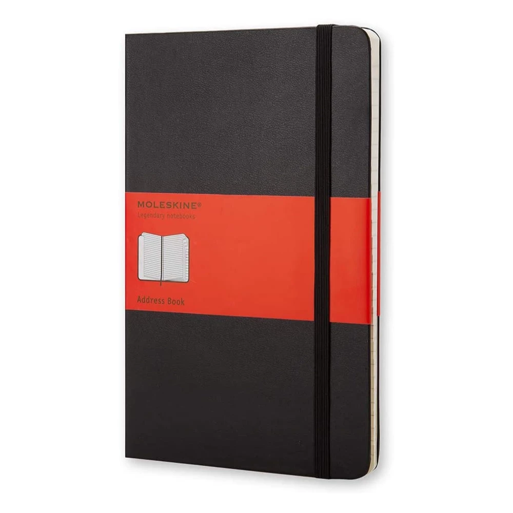 Moleskine Adressbuch A-Z schwarz