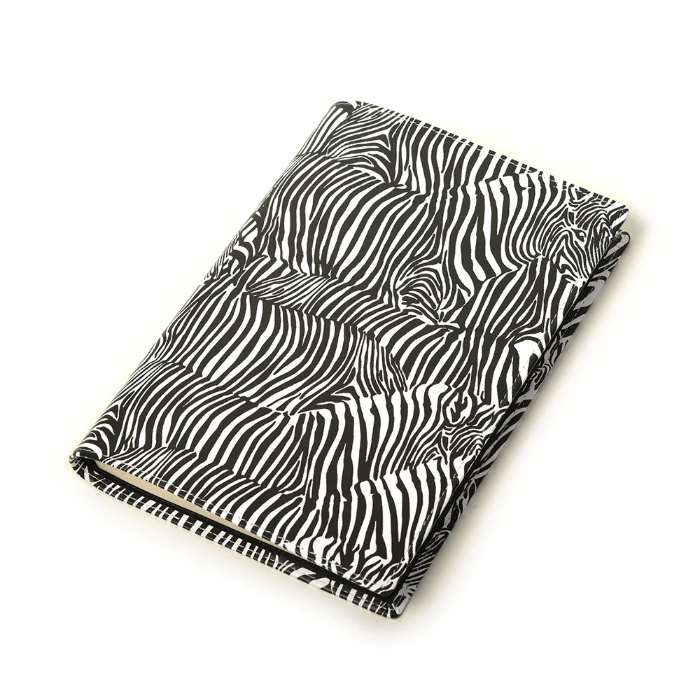 Leder Buchhülle A4 Rochen Rosa