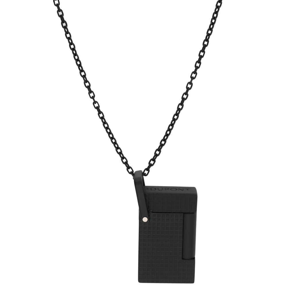 S.T. Dupont Halskette Feuerzeug Schwarz