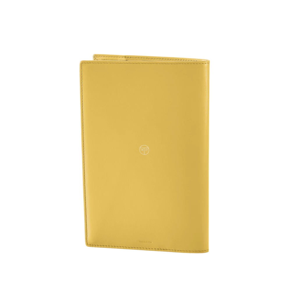 Treuleben Journal Jacket Leder Gelb