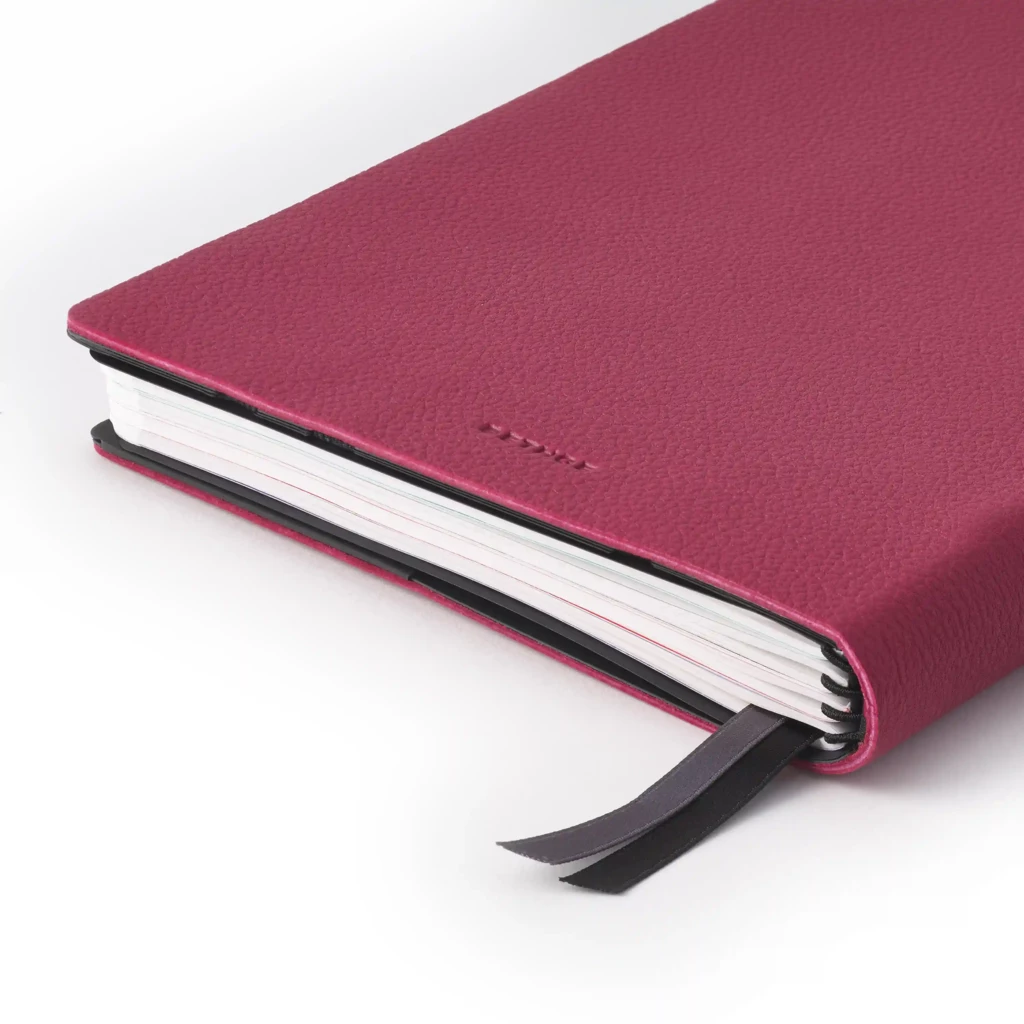 Whitebook ML Lederhülle Calf Soft Corail