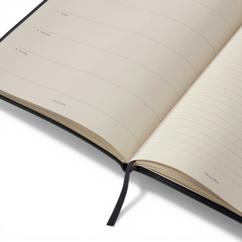 8-Days-a-Week Calendar M 2026 Petrol Green