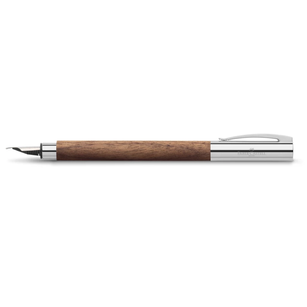 graf_von_faber-castell_fuellfederhalter_ambition_nussbaum_m_4 Graf von Faber-Castell Füllfederhalter Ambition Nussbaum M
