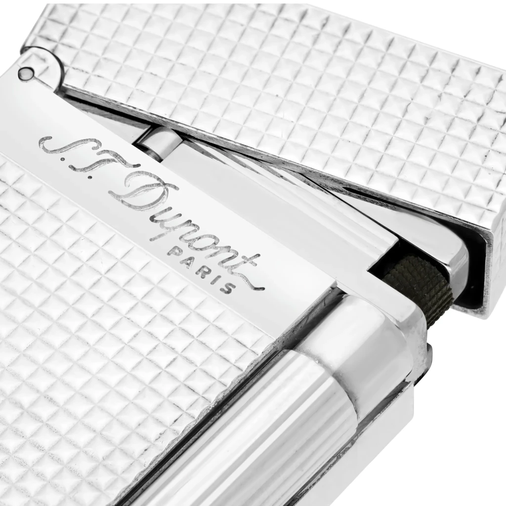 S.T. Dupont Feuerzeug LIGNE 2 Silber