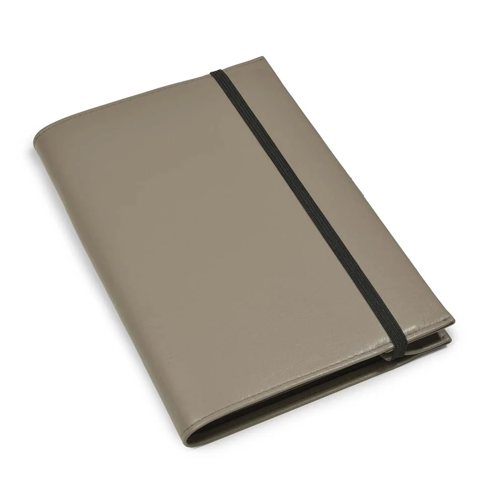 Buchhülle A5 für Leuchtturm1917 Leder Taupe