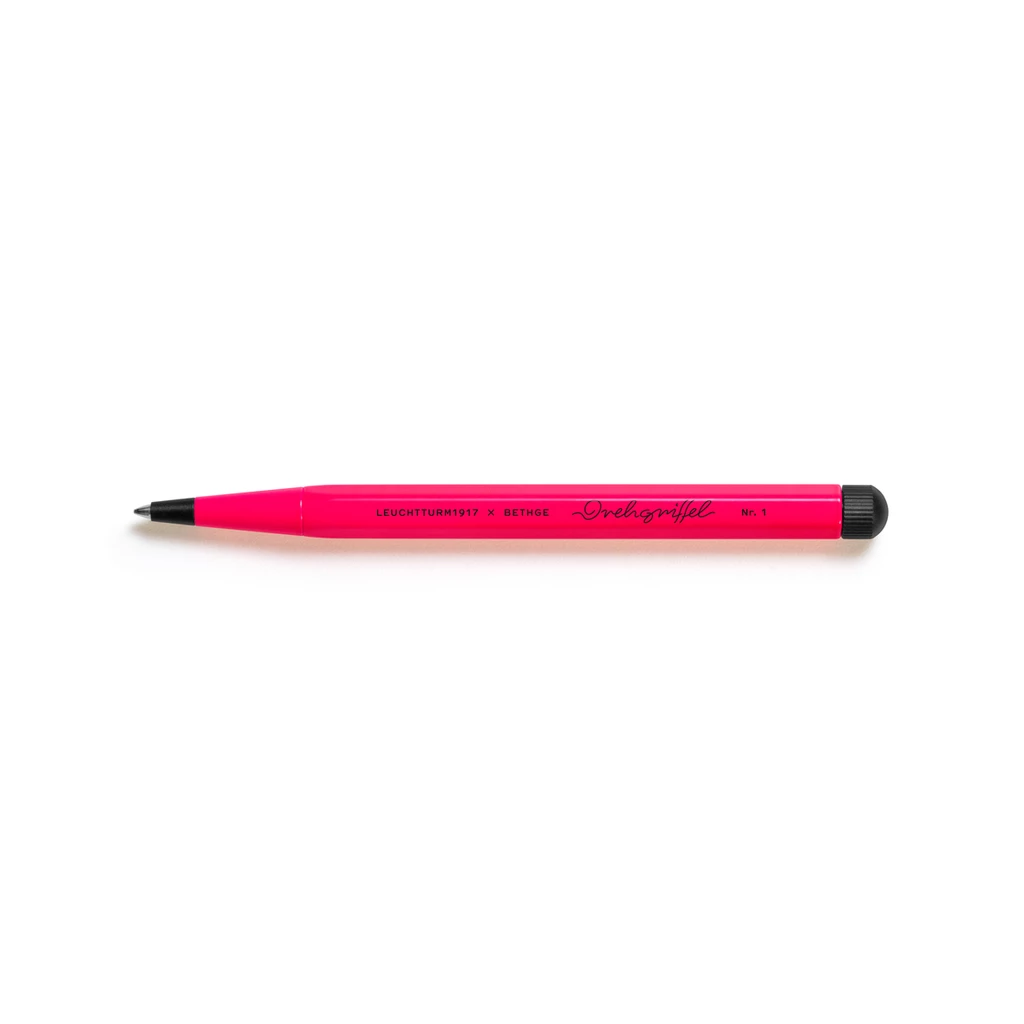 LEUCHTTURM1917 x BETHGE Kugelschreiber Drehgriffel Luminous Edition Pink