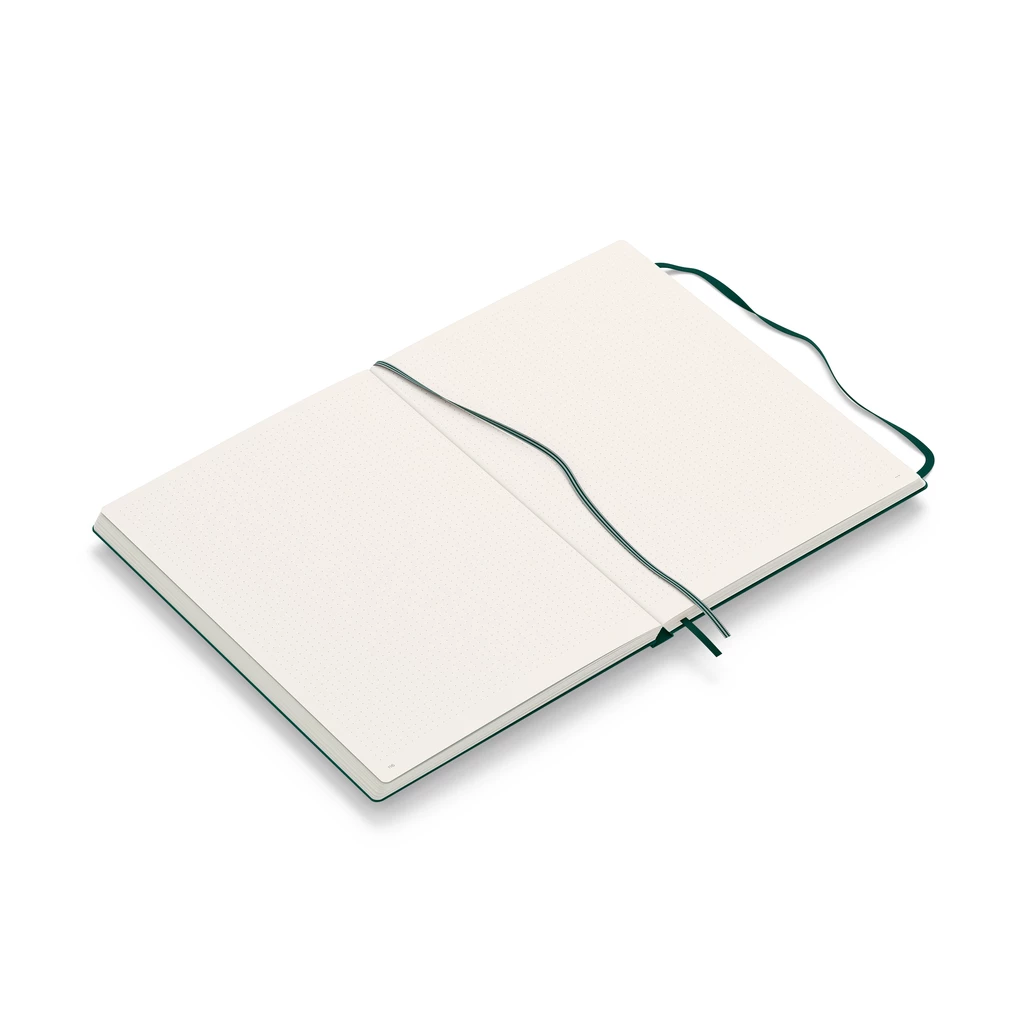 LT1917 Notizbuch Master Classic A4+, HC, dotted, Forest Green