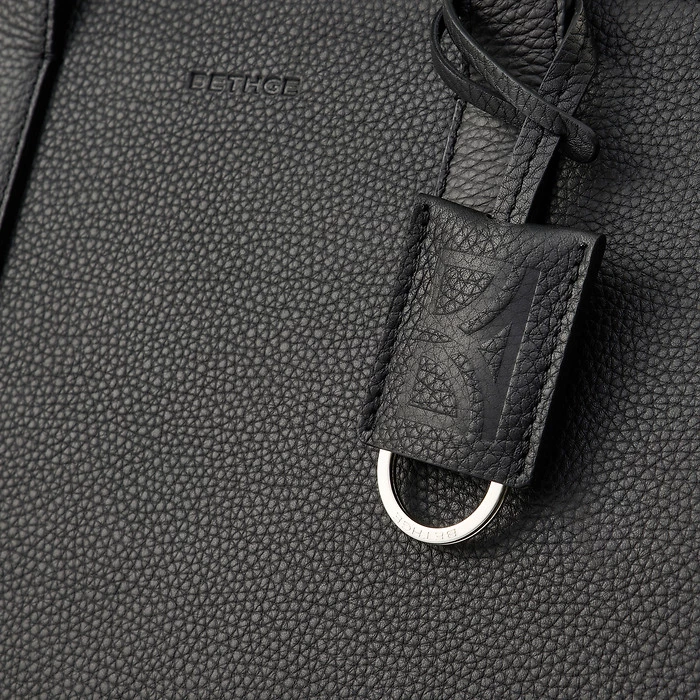 Business Shopper Leder Schwarz