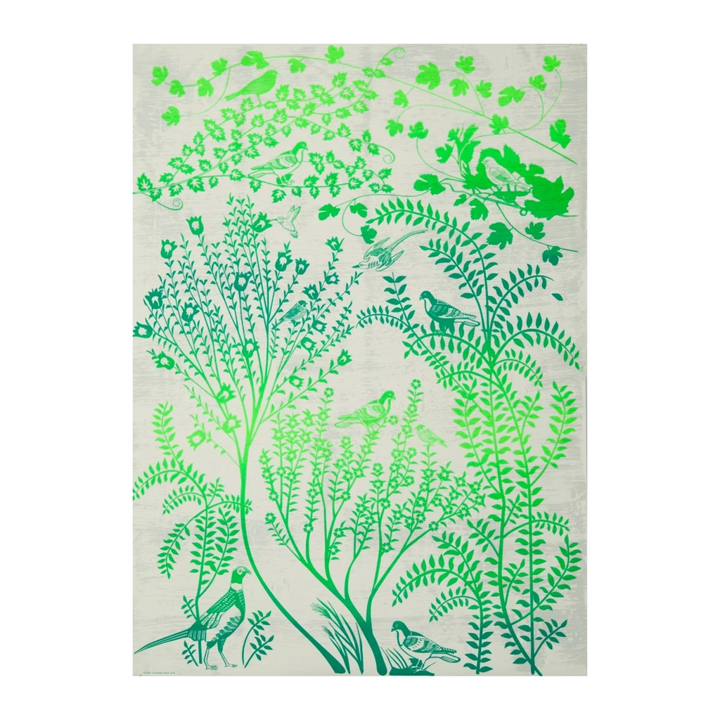 Geschenkpapier Paradise 3er-Set Grün