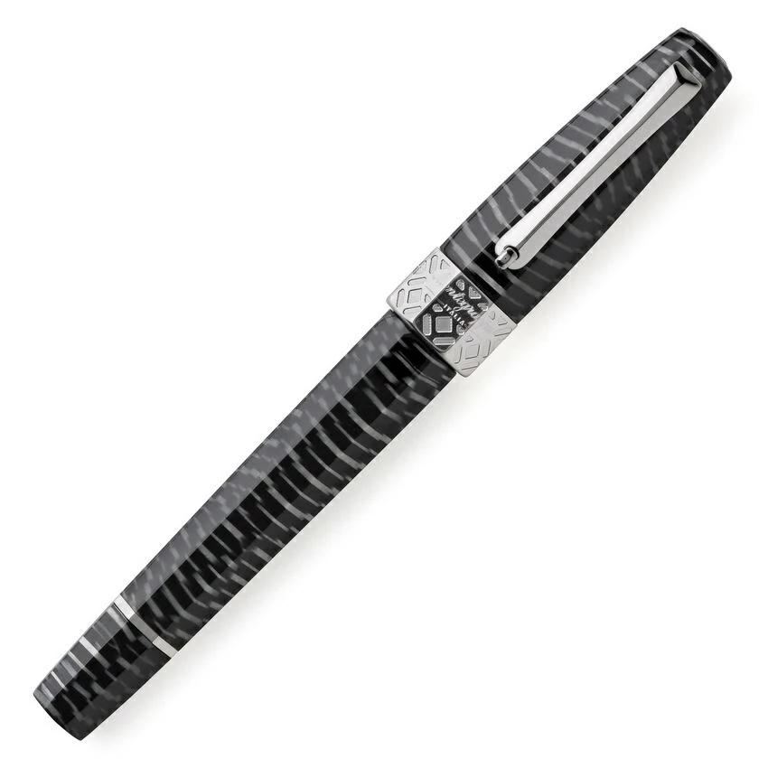 Montegrappa Füllhalter Extra Otto Zebra schw./weiß, M-Feder