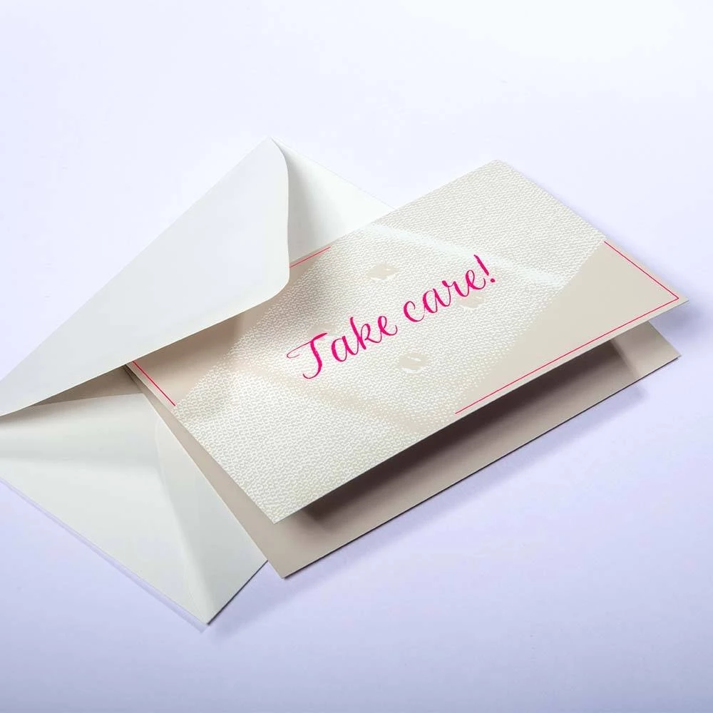 grusskarte_take_care_pure_sand_3 Grußkarte Take Care! Pure sand