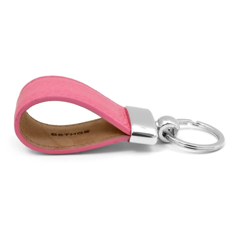 Schlüsselanhänger Adri Leder Pink