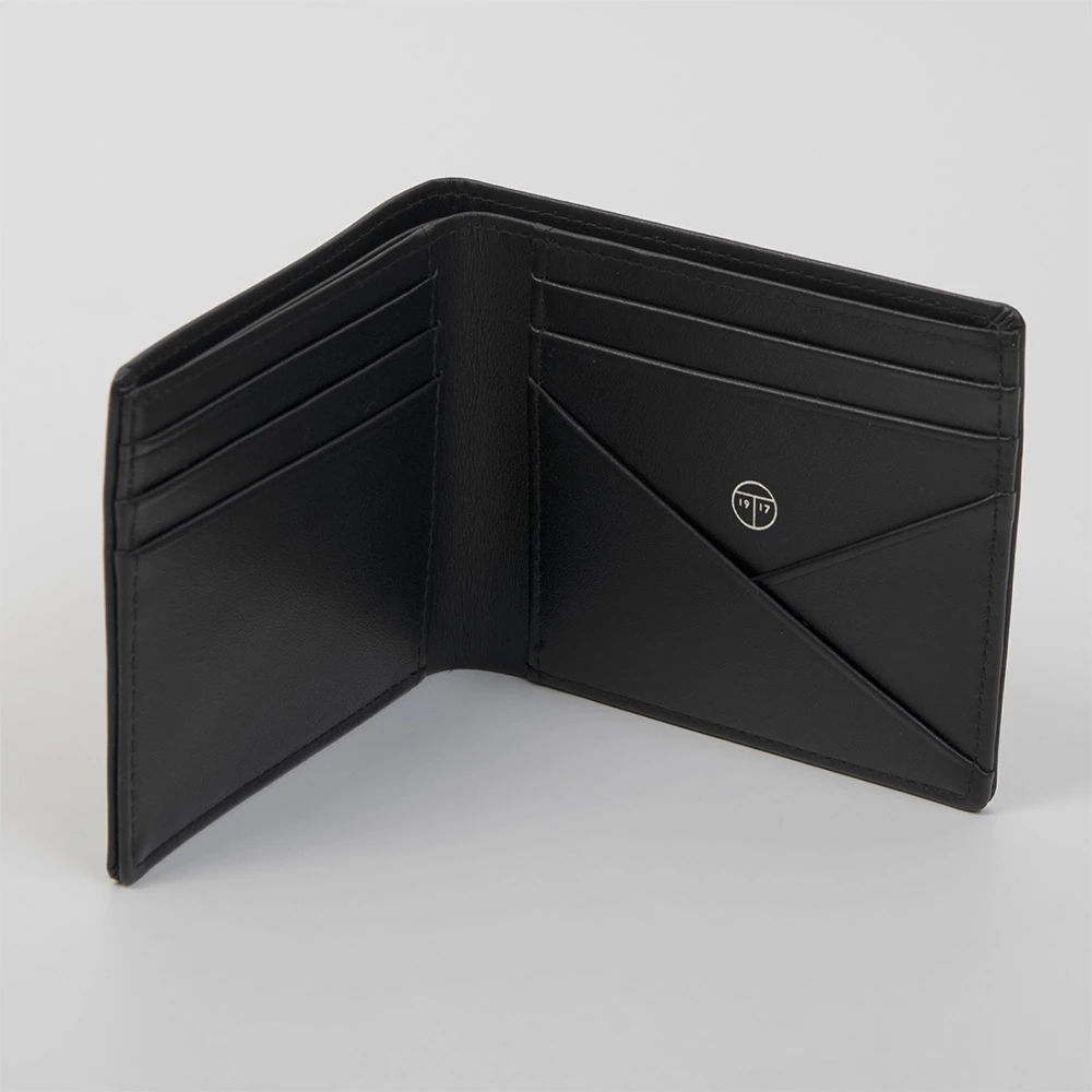 billfold_wallet_26 Leder Portemonnaie Schwarz