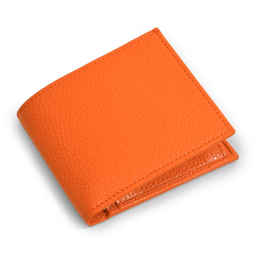 Portemonnaie mit Münzfach Aldri Leder Orange