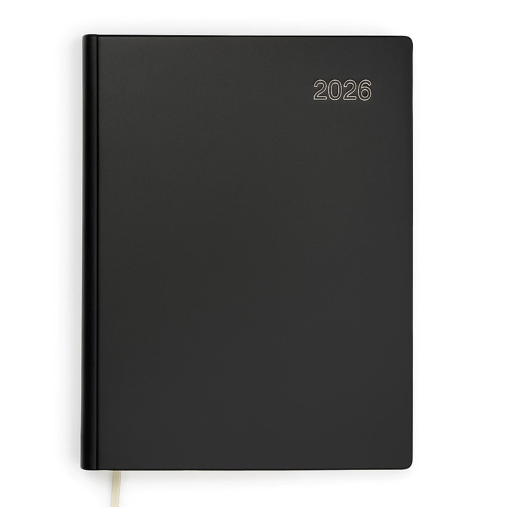 Office Wochenkalender 2026 TeBeskin onyx-schwarz