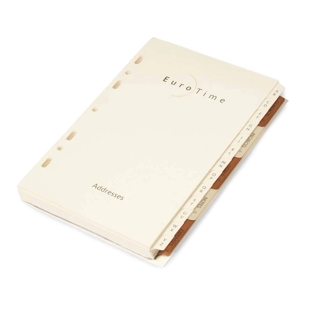 Ersatzeinlagen Terminplaner – Standardfüllung (alle Register)