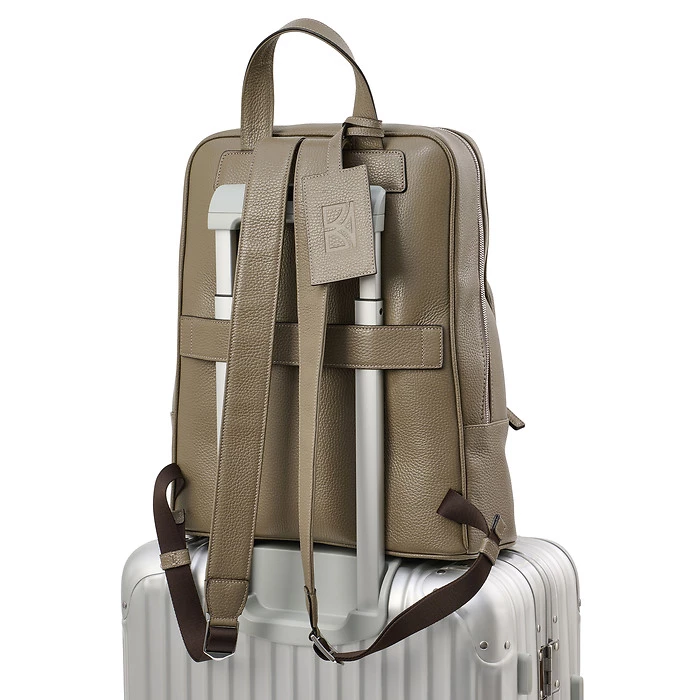 Rucksack Adri Leder Taupe
