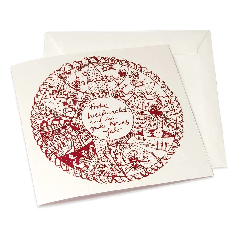 weihnachtskarte_mandala_perlmutt_2 Weihnachtskarte Mandala Perlmutt