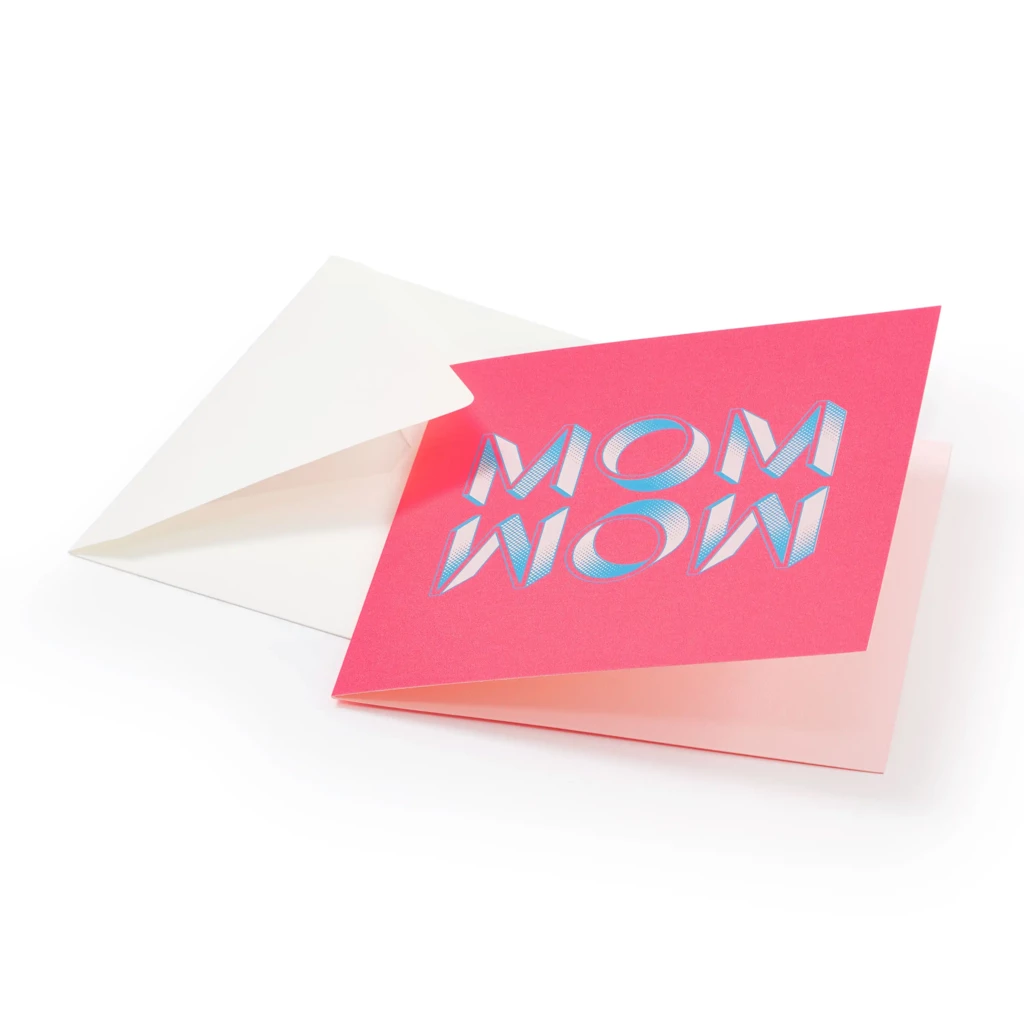 Grußkarte "Wow Mom"