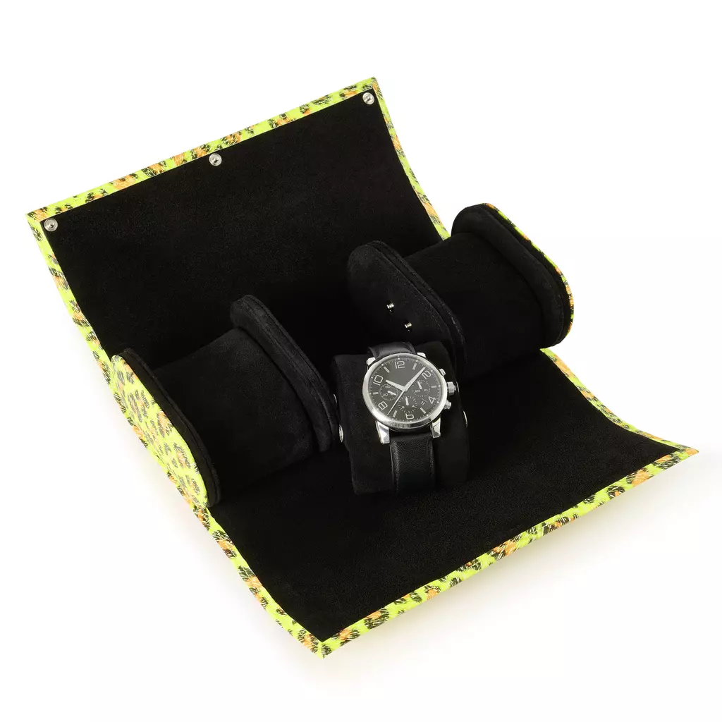 uhrenrolle_fuer_3_uhren_leder_neon_leo_1.jpg Leder Uhrenrolle für 3 Uhren Neon Leo