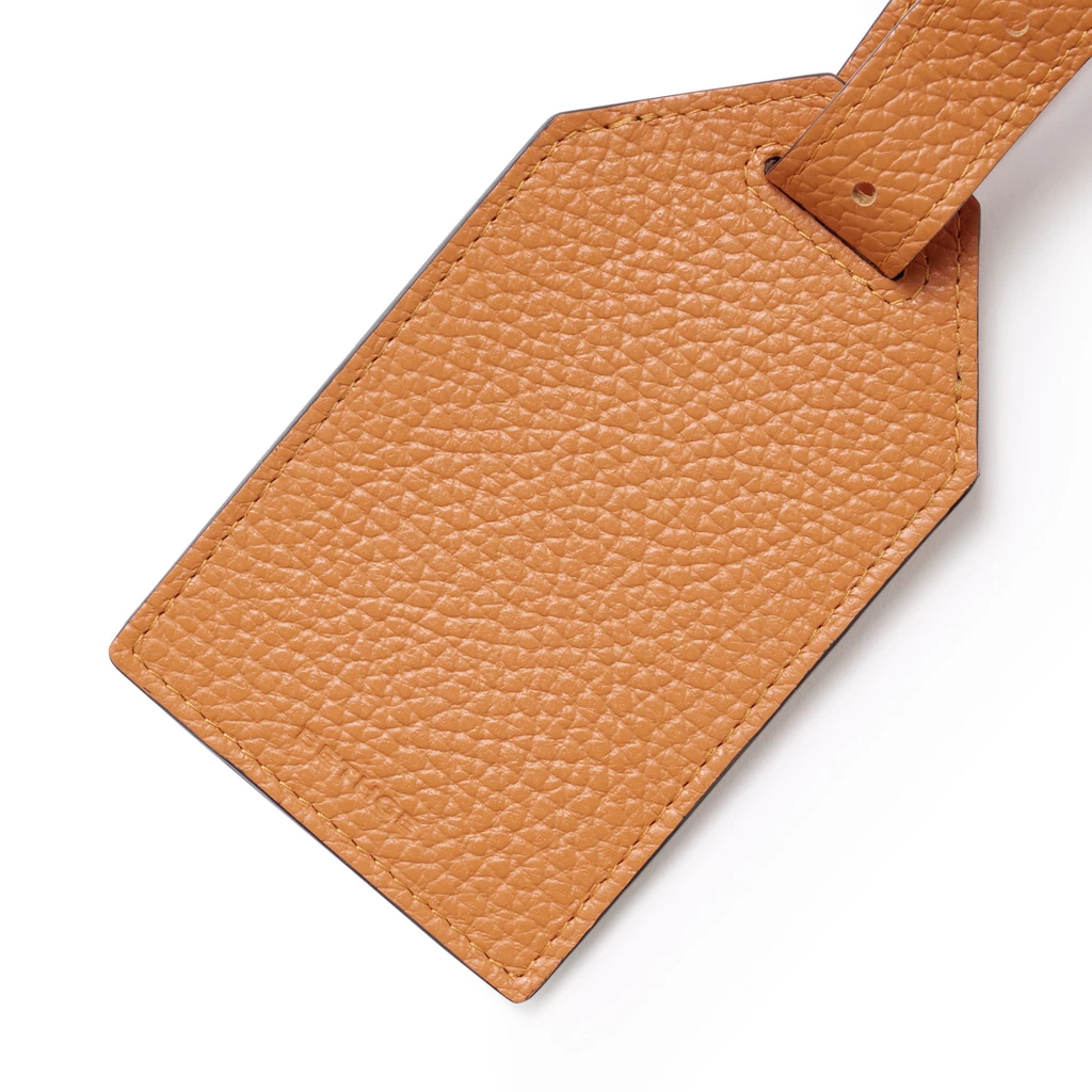 Gepäckanhänger Adri Leder Orange