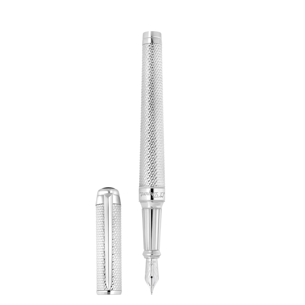 S.T. Dupont Füllfederhalter ETERNITY XL Silber