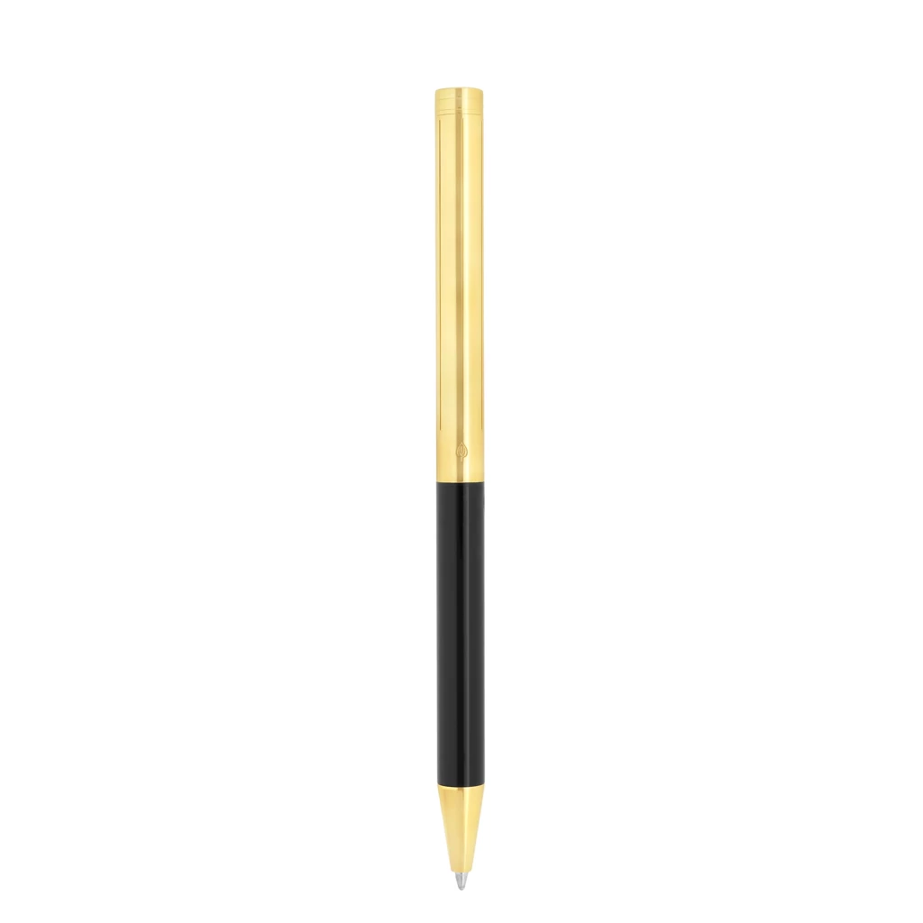 S.T. Dupont Kugelschreiber Classique Schwarz/Gold
