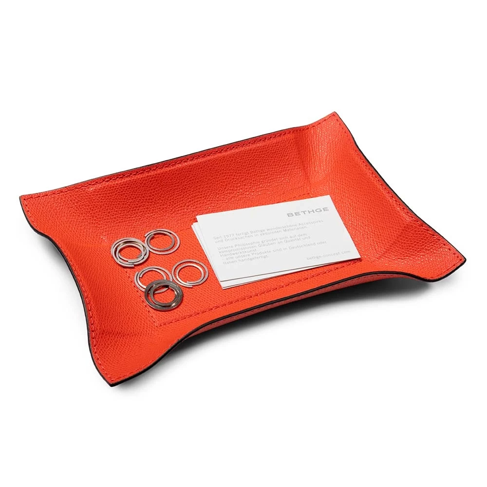 Taschenleerer Rechteckig Leder Mango