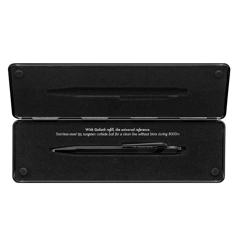 Caran d'Ache Kugelschreiber 849 BlackCode schwarz