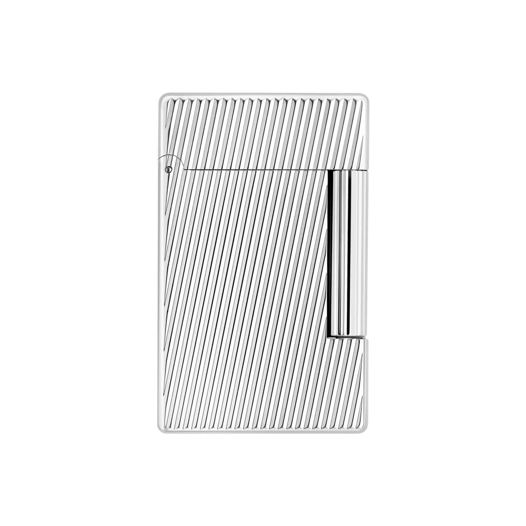 S.T. Dupont Feuerzeug INITIAL Silber