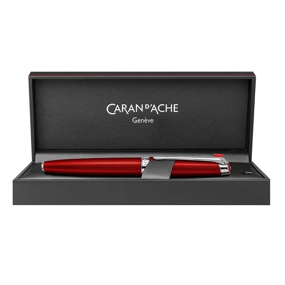 Caran d'Ache Füllfederhalter Léman Rouge Carmin M-Feder