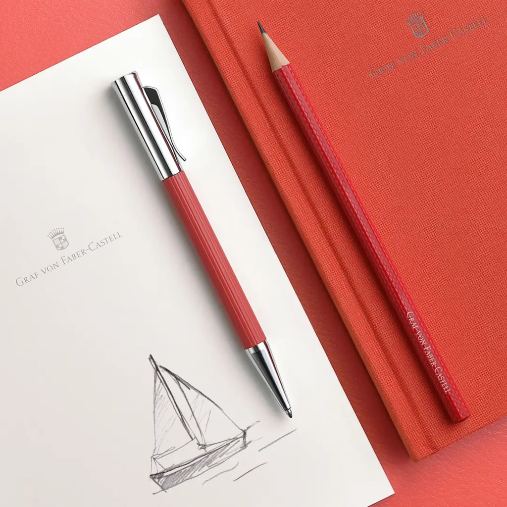 Graf von Faber-Castell Drehkugelschreiber Tamitio India Red