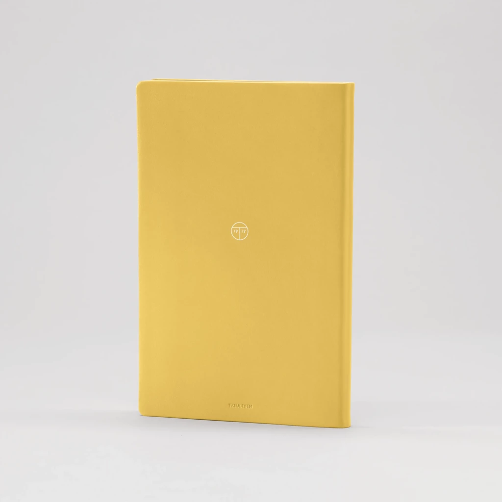 Notizbuch M Gepunktet Senfgelb