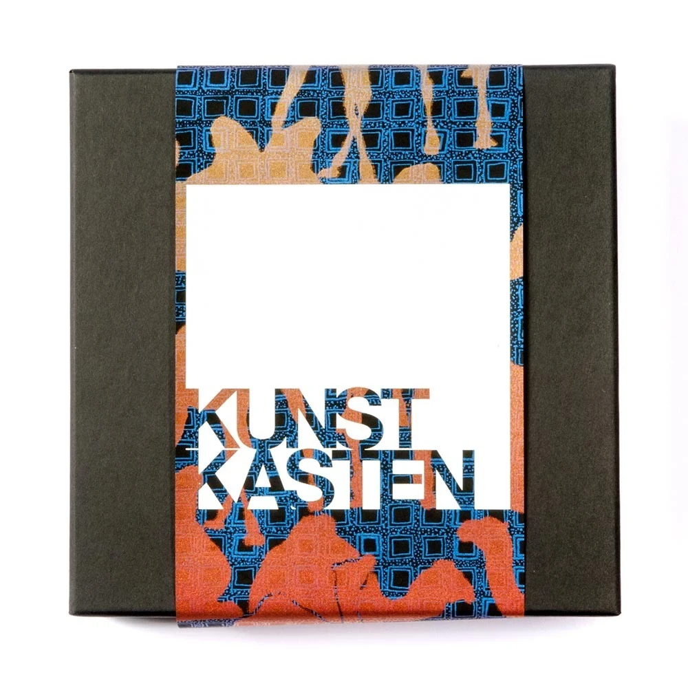 Grußkarten-Set Kunstkasten 8 Siebdruck-Klappkarten