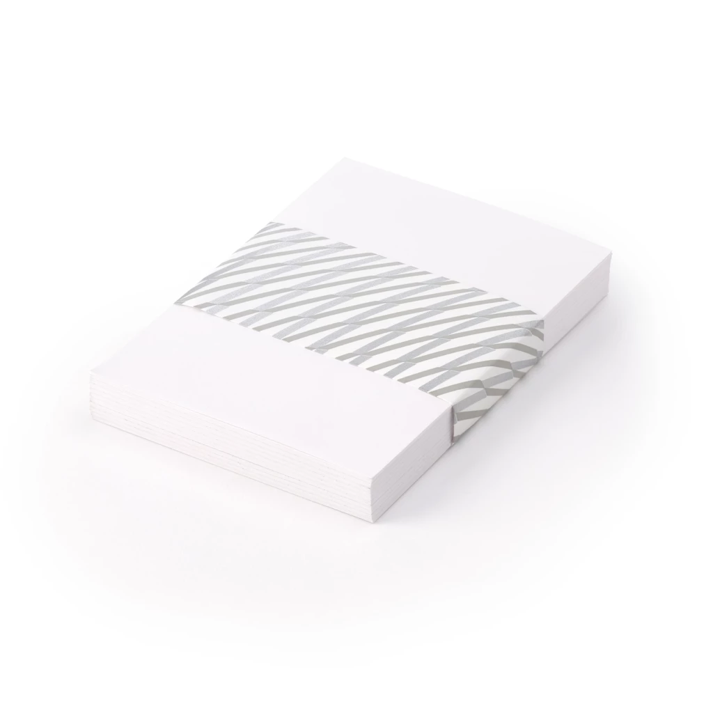 100 Blanko Notizblätter für Jotter, Kollektion 1977