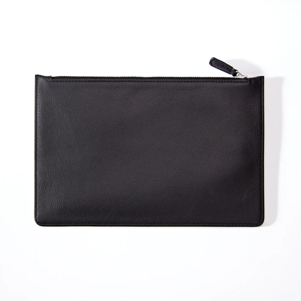 Leder Pouch mit Zip Kollektion 1977