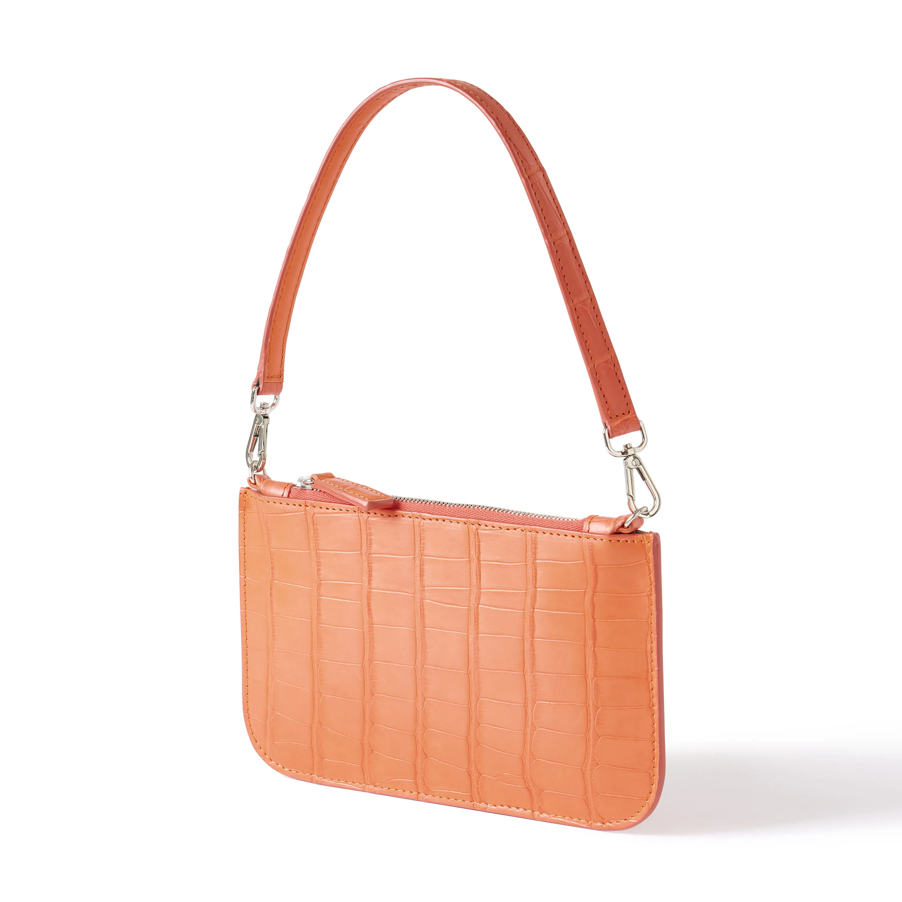 Clutch Alligator Leder