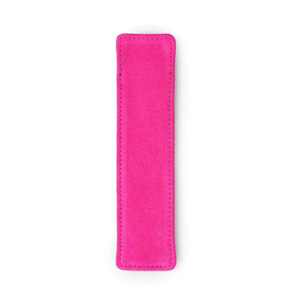 Stifteetui 1er Brushed Leder Pink