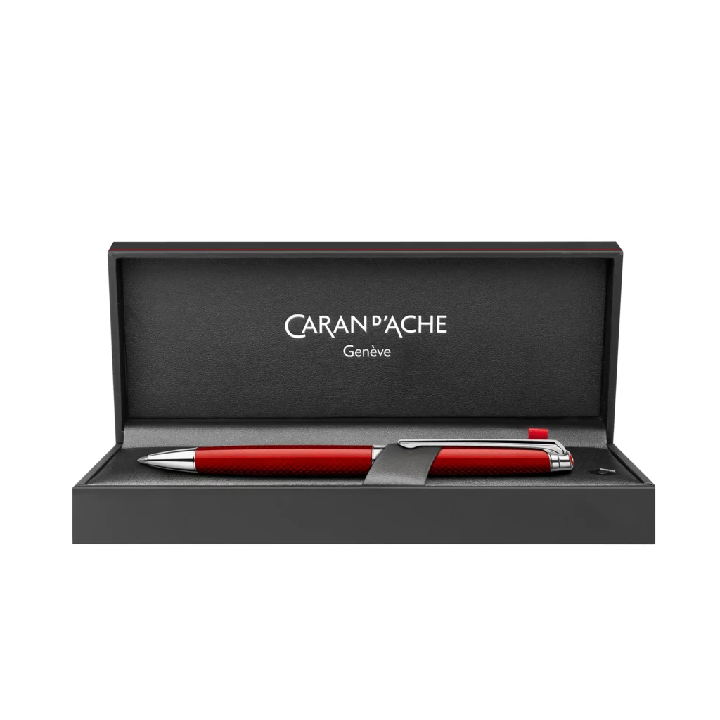 Caran d'Ache Kugelschreiber Léman Slim Rouge Carmin rhod.