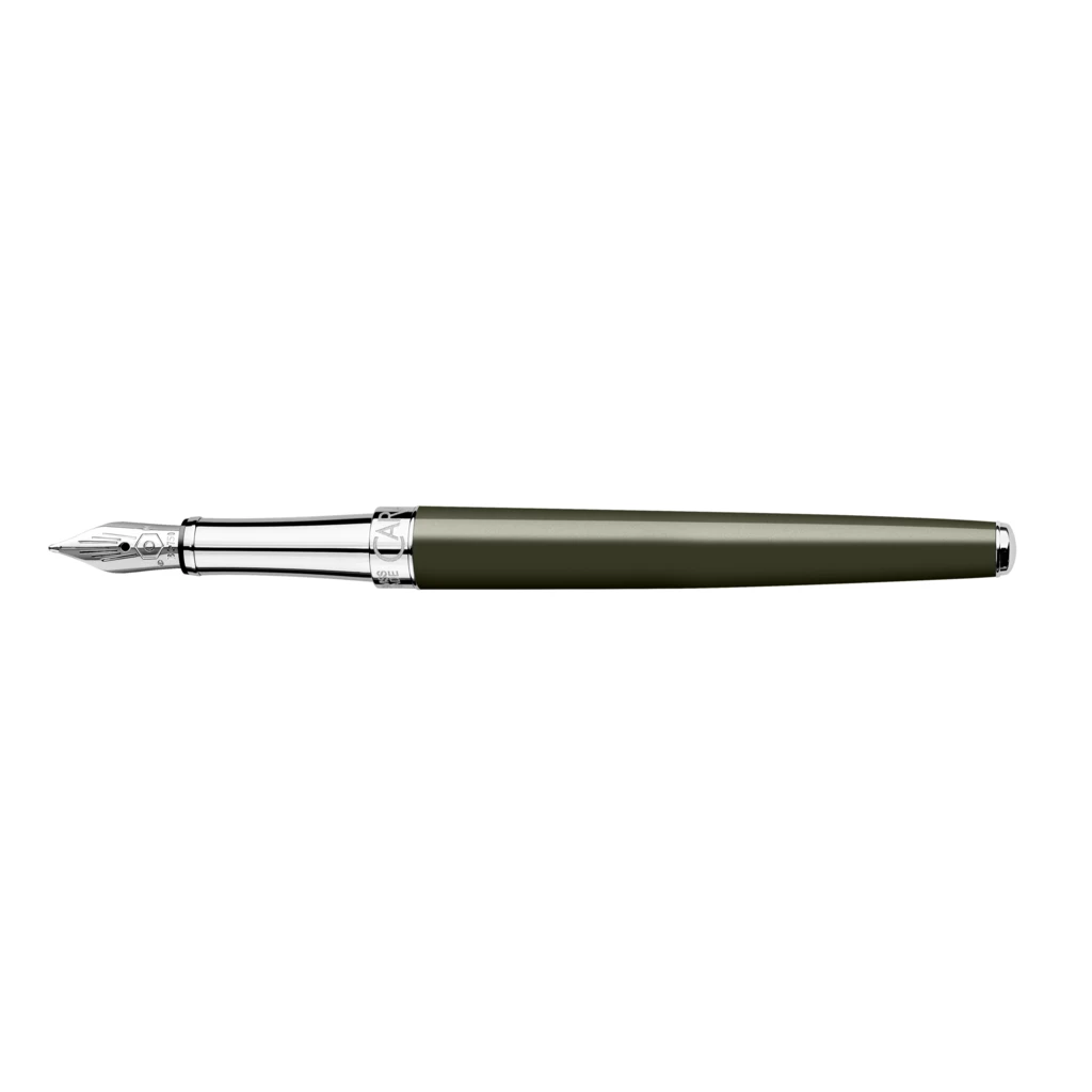 Caran d'Ache Füllhalter Léman Slim Terre d'Ombre rhod. M