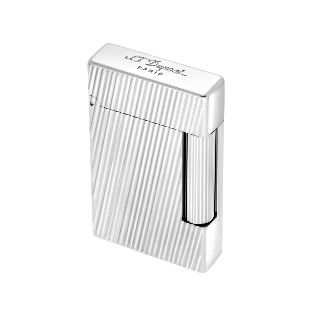 S.T. Dupont Feuerzeug INITIAL Silber